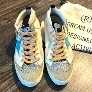 Golden Goose midstar sneakers like new size 40
